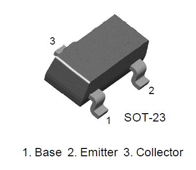 MMBT3906  (2AY - smd code)