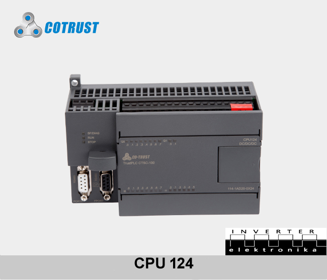 PLC CTS7-100 CPU124 Relejni izlazi